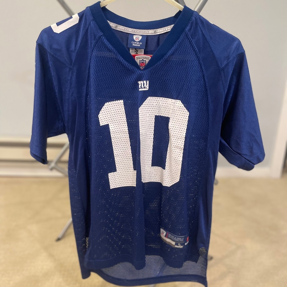 Reebok Kids Large Manning NY Giants Jersey